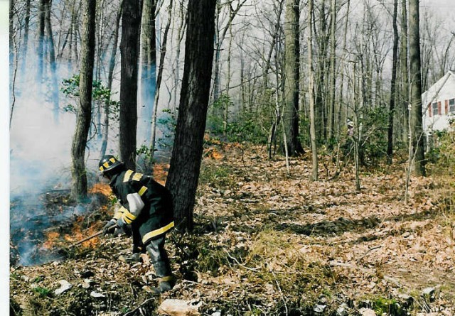 Woods fire at the Dienner's... 4/15/94